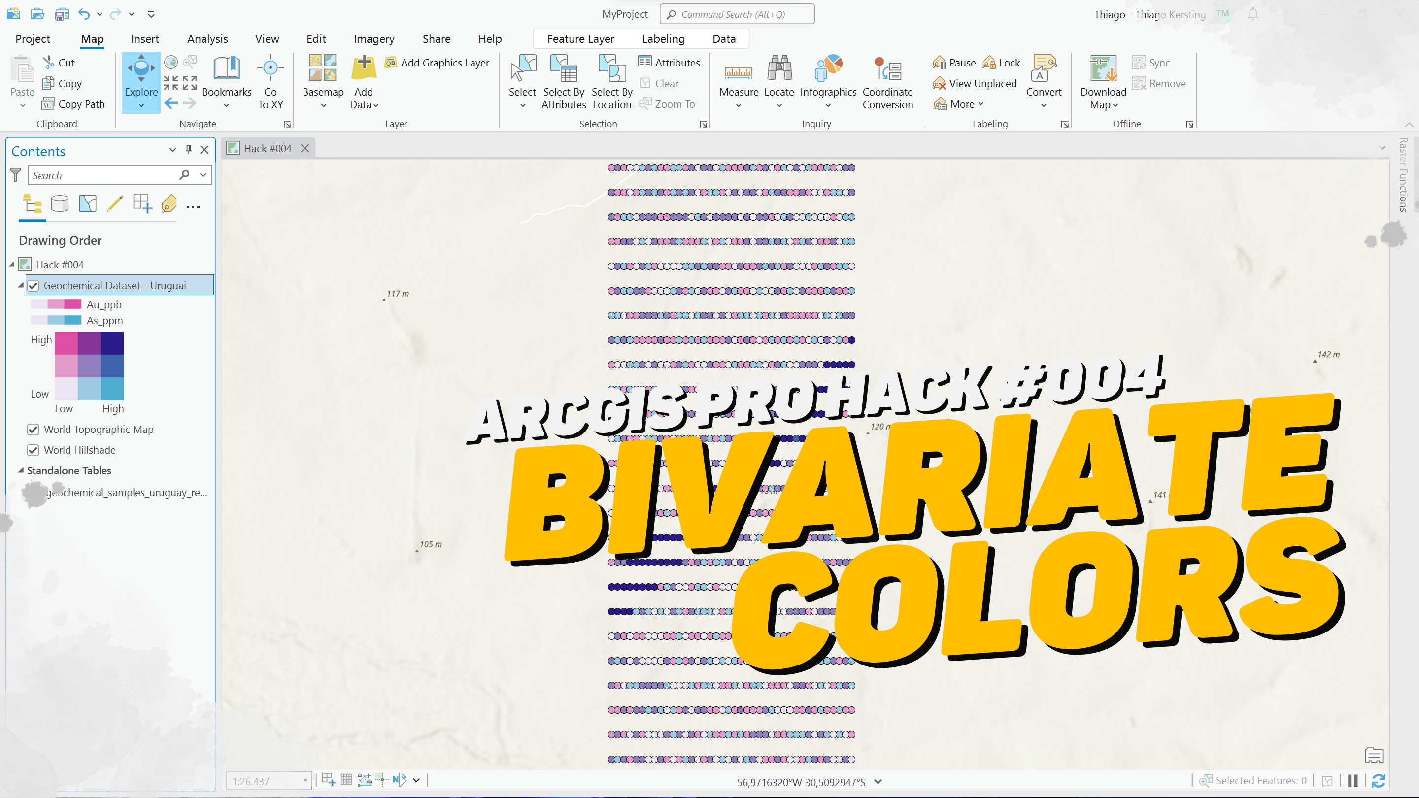 Você está visualizando atualmente ArcGIS Pro Hack #004 – Bivariate Colors