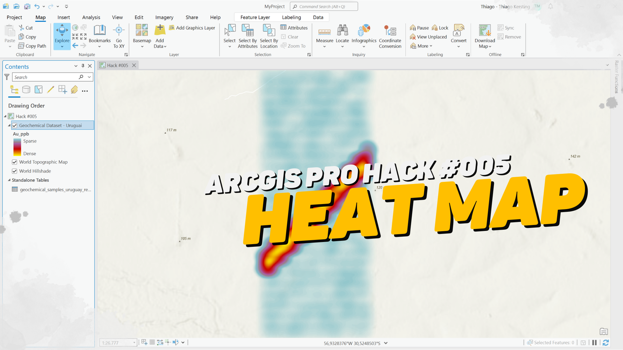 Você está visualizando atualmente ArcGIS Pro Hack #005 – Heat Map